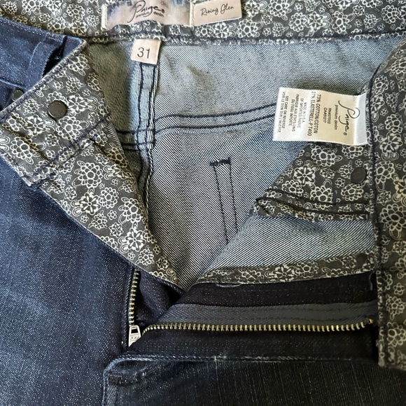 Paige Premium Denim Size 31 Rising Glen Jeans. Skinny - Picture 4 of 6